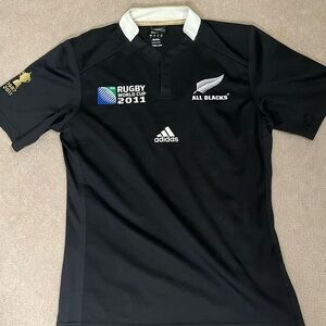 Bundle of 2 adidas New Zealand All Black’s Rugby jerseys